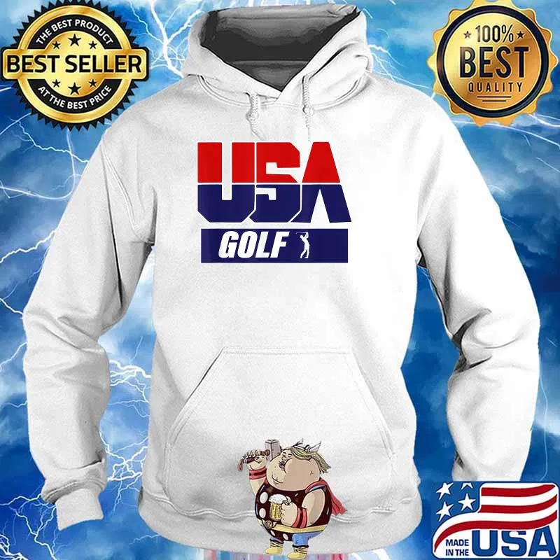 Golf 2021 USA Team T-Shirt Hoodie