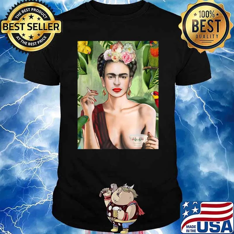Graphic Fridas Classic Arts Kahlos Outfits Painting Artist T-Shirt