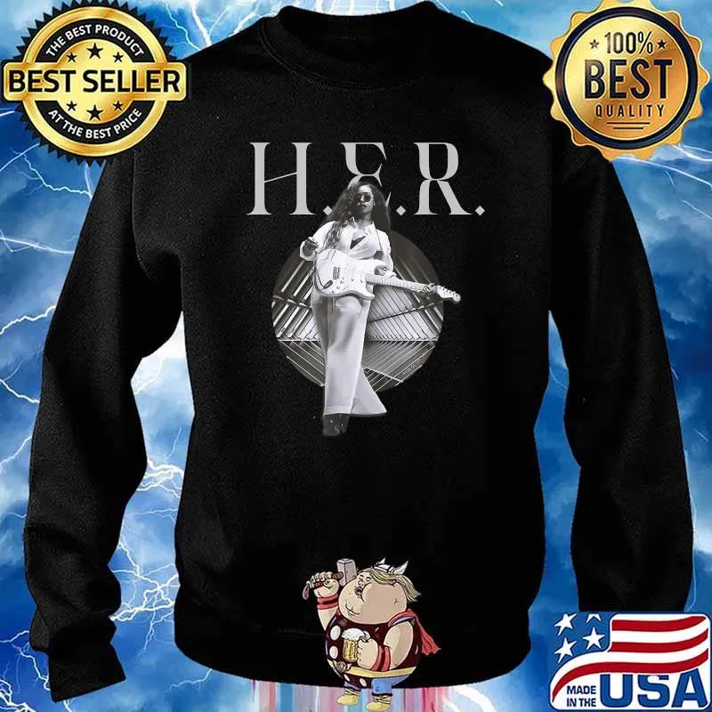 H.E.R. Official Back of My Mind Guitar T-Shirt Sweater