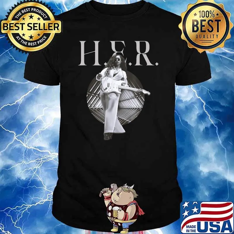 H.E.R. Official Back of My Mind Guitar T-Shirt