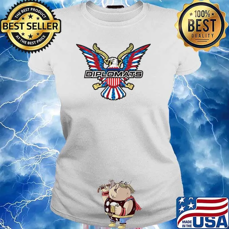 Harlem world dipomats eagle s Ladies tee