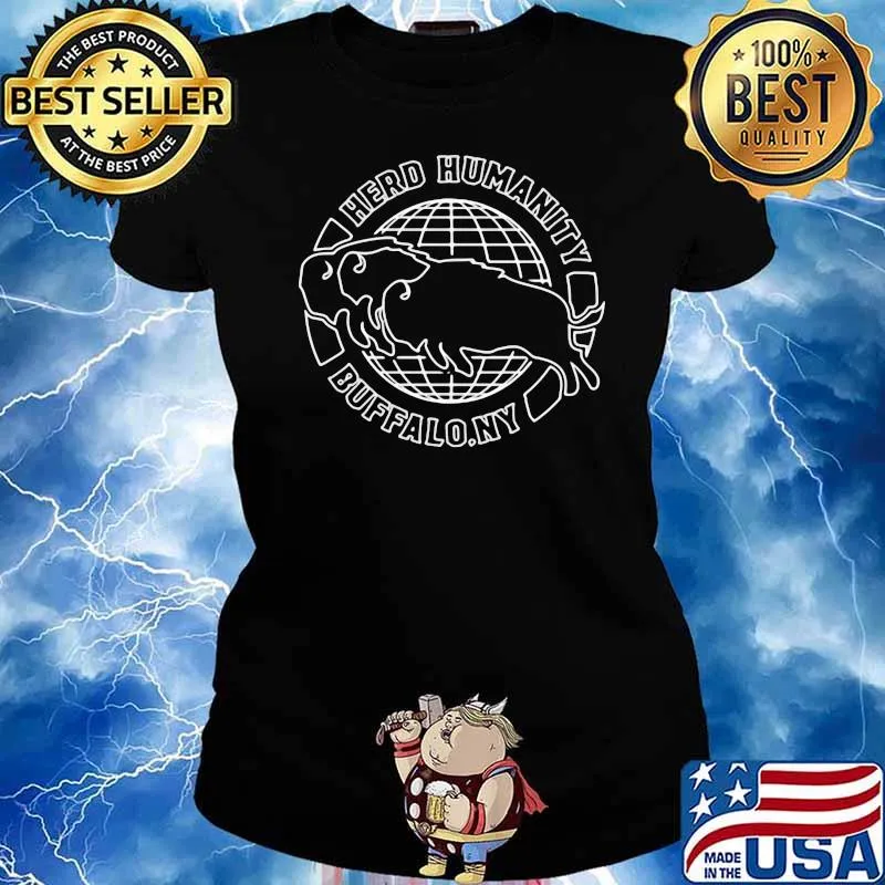 Herd Humanity Buffalo NY Shirt Ladies tee