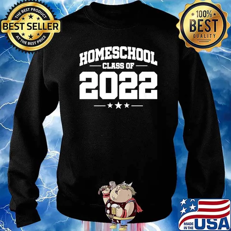 Homeschool Class of 2022 Stars T-Shirt Sweater