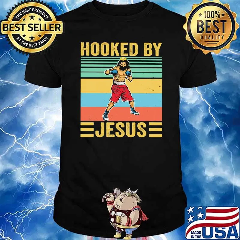 Hooked By Jesus Vintage Shirt