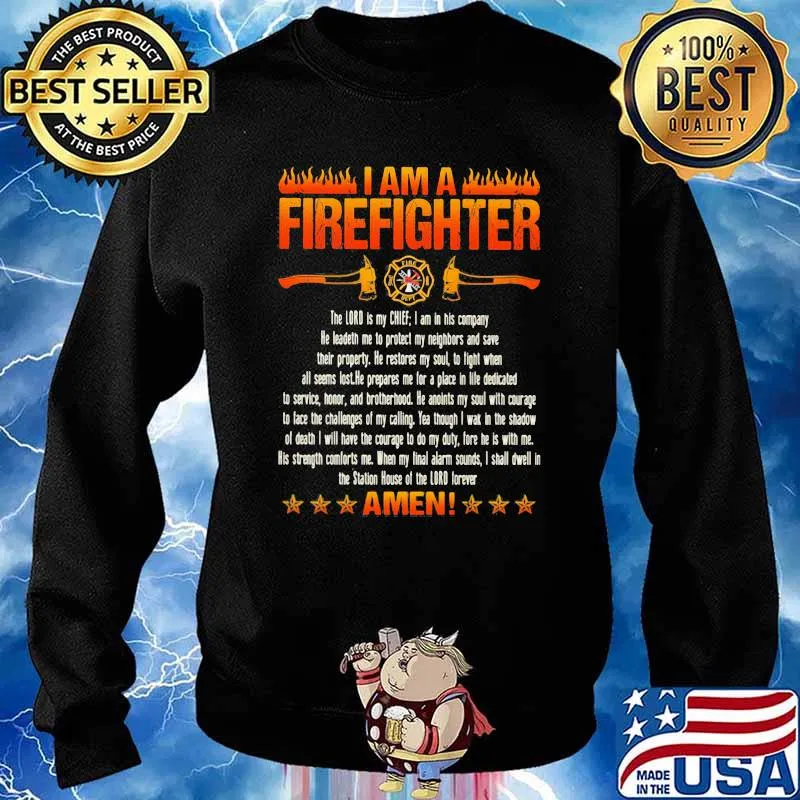 I am A Firefighter A Men Shirt Sweater