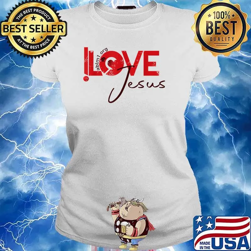 I Love Jesus Shirt Ladies tee