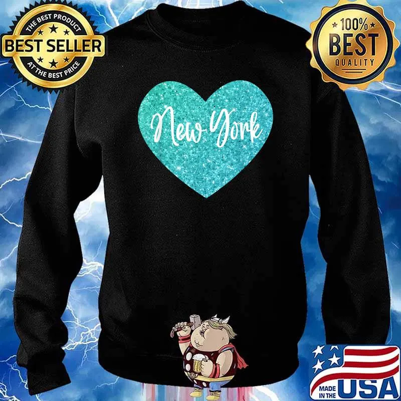 I Love New York Heart T-Shirt Sweater