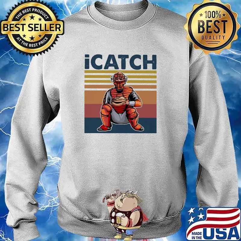 iCatch Baseball Vintage Shirt Sweater