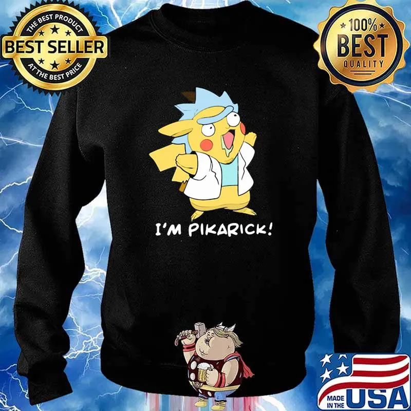 Im pikarick pikachu jack s Sweater