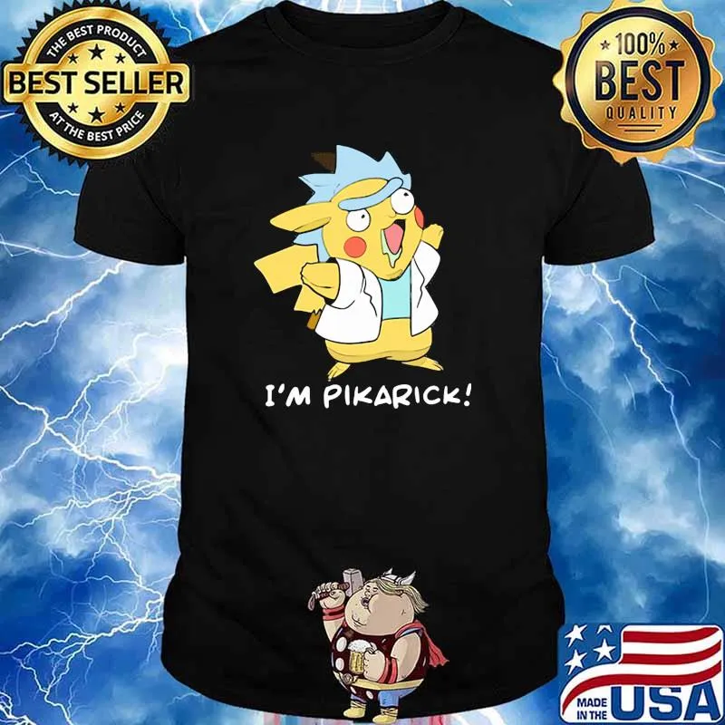 Im pikarick pikachu jack shirt