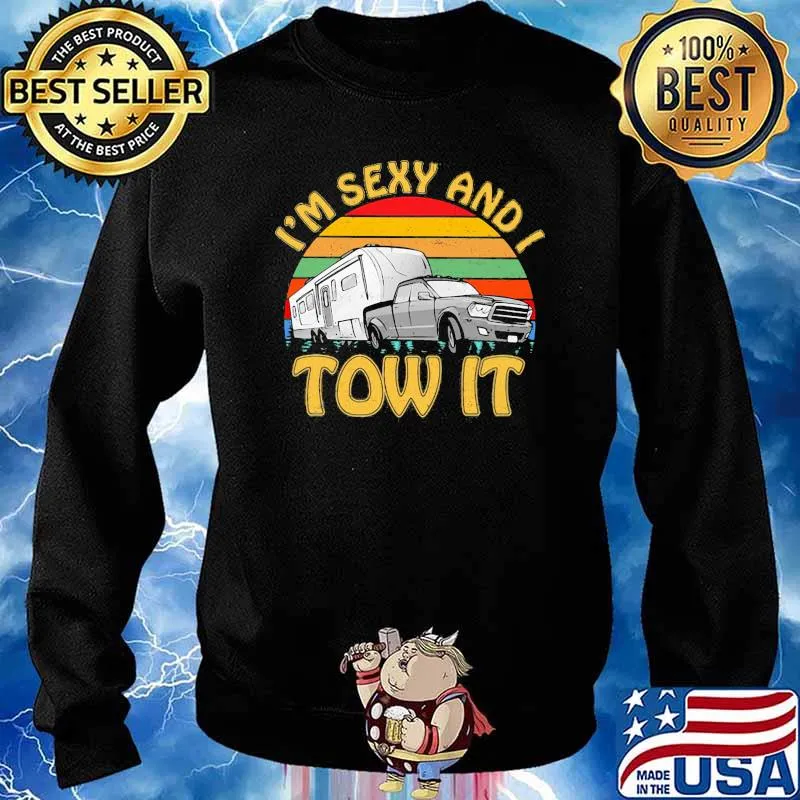 Im sexy and i two it camping vintage s Sweater