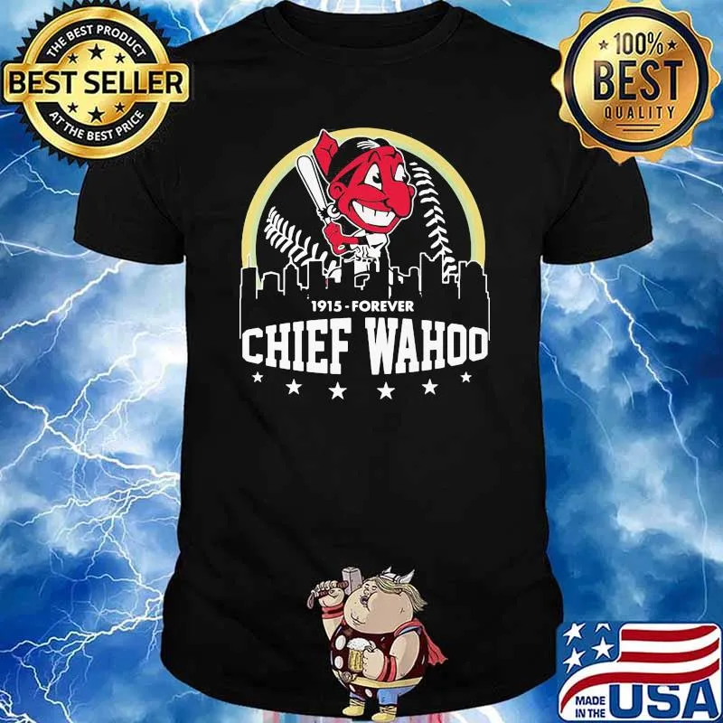 Indians 1915 forever chief wahoo shirt