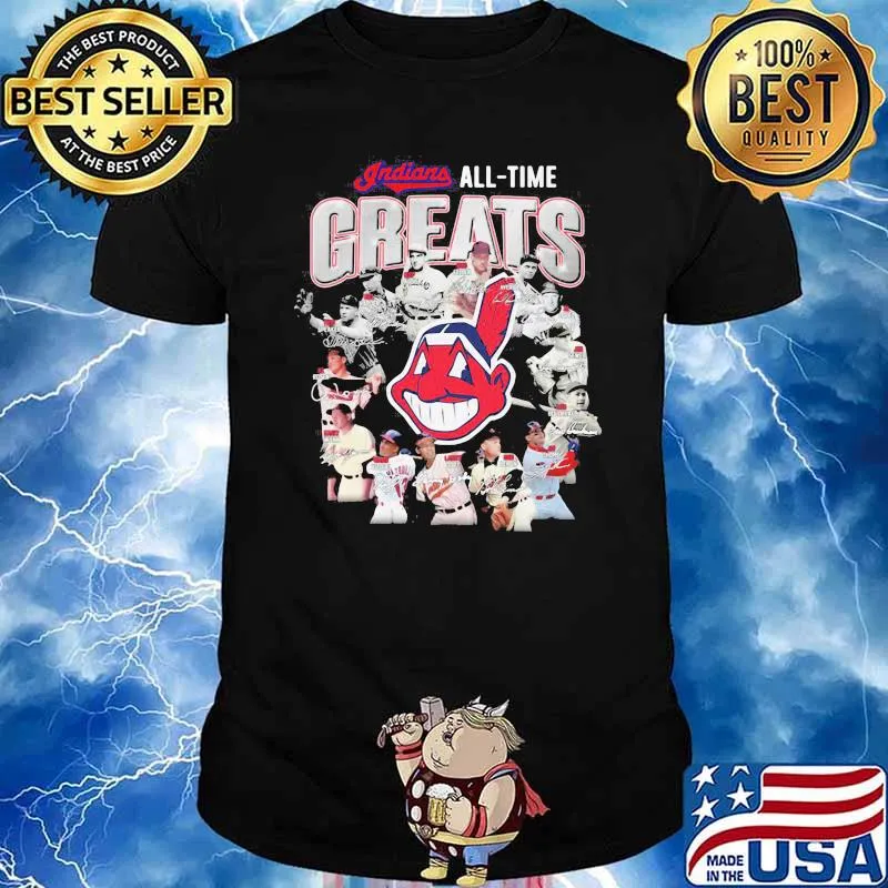 Indians All Time Greats Team Chief Wahoo shirt