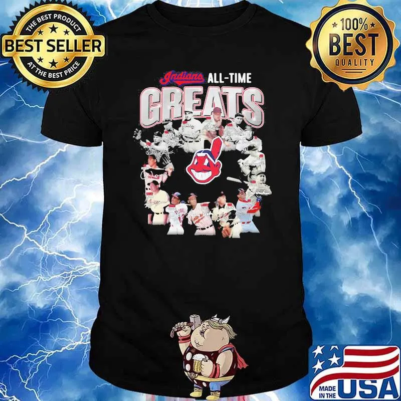 Indians All Time Greats Team shirt
