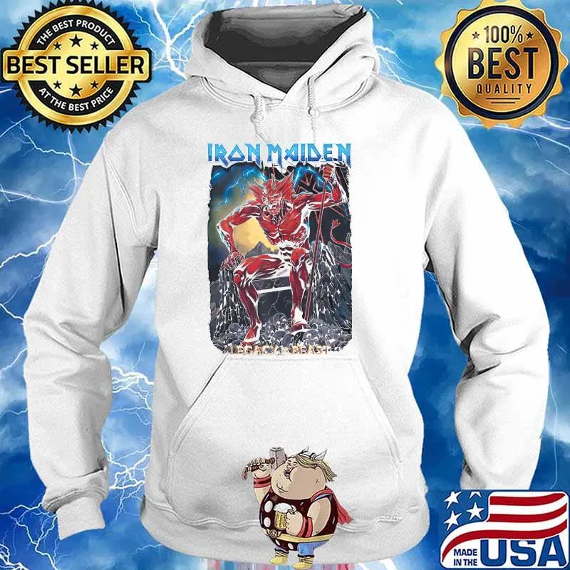 Iron Maiden Legacy of the Beast Devil T-Shirt Hoodie