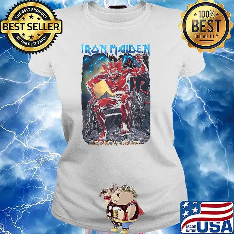 Iron Maiden Legacy of the Beast Devil T-Shirt Ladies tee