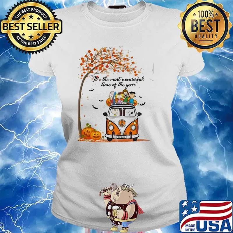 It's The Most Wonderful Time Of the Year Snoopy Shirt Ladies tee