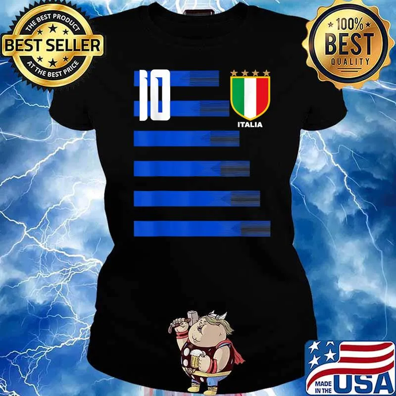 Italia Italiano Italy Calcio Futboll Soccer Jersey 2020 2021 Shirt Ladies tee