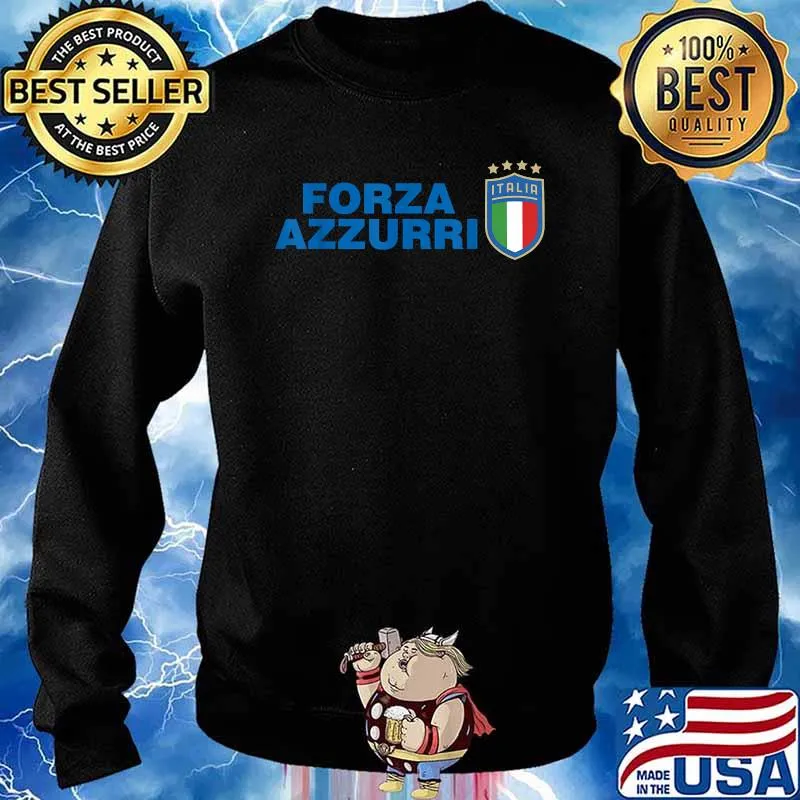 Italy Flag Soccer T-Shirt Sweater