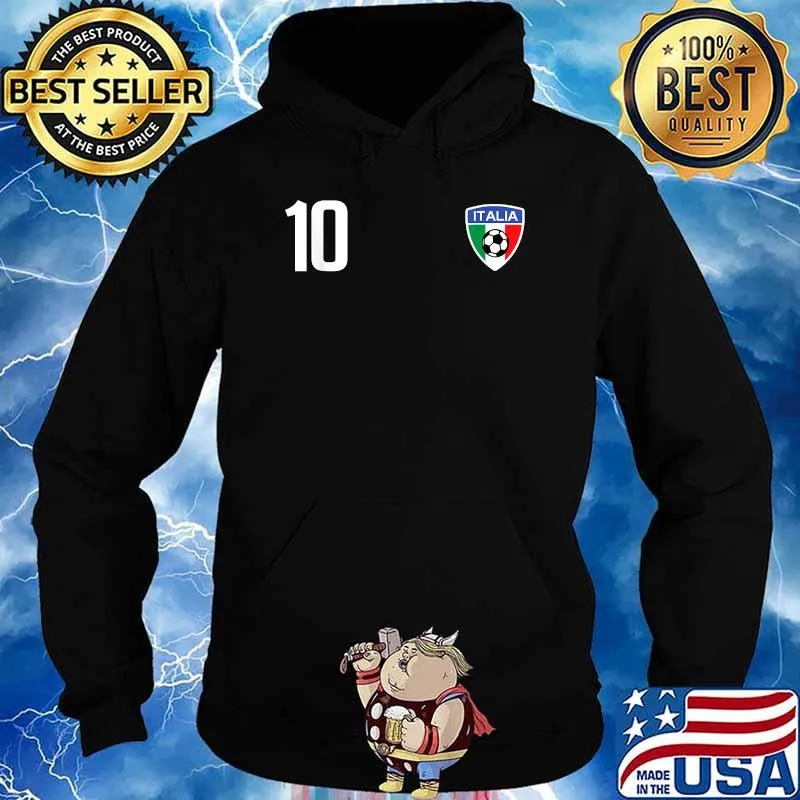 Italy Soccer 10 Jersey 2020 2021 Italia Football Team Fan Shirt Hoodie