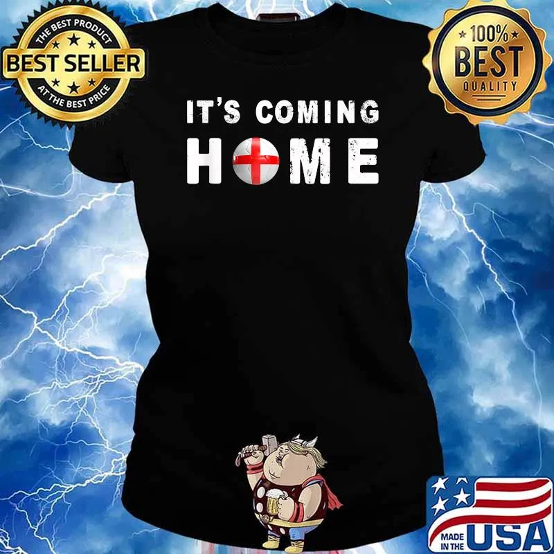Its Coming Home England Football 2021 Shirt Ladies tee