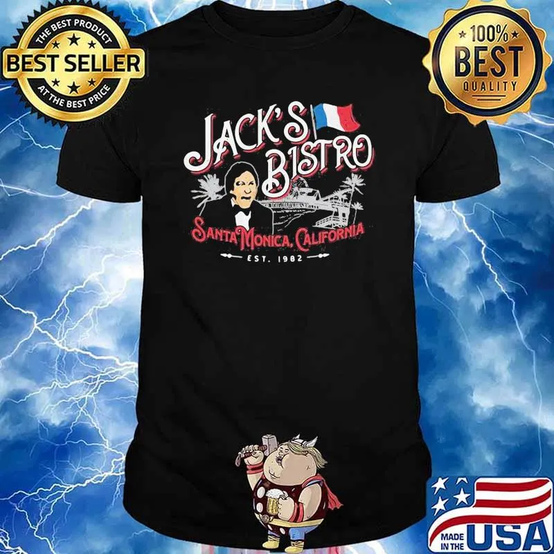 Jack's Bistro Santa Monica California shirt