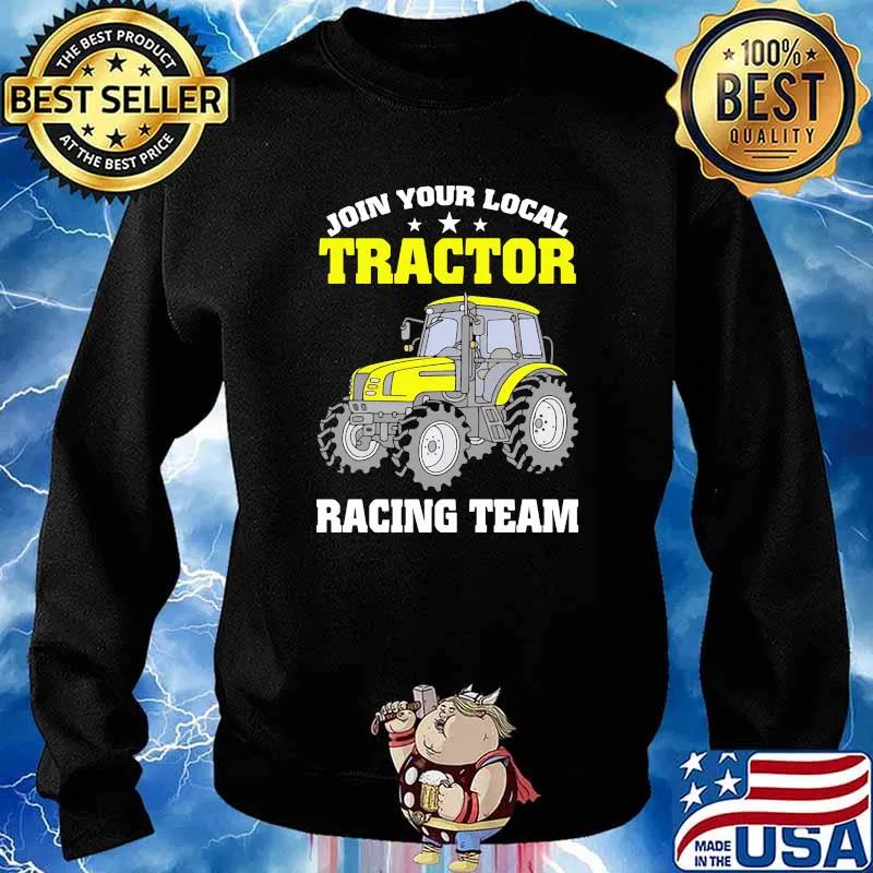 Join your local tractor racing team s Sweater