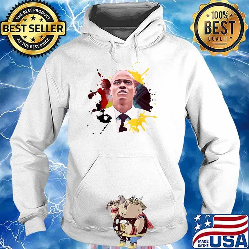 Jovenel Moise - For ever Watercolor T-Shirt Hoodie