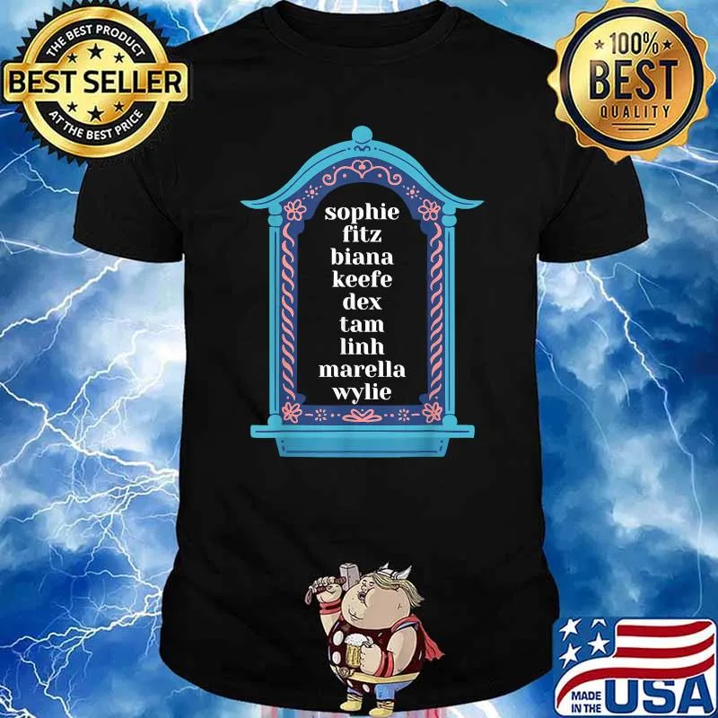 Keeper of the Lost Cities Mirrors Characters Names T-Shirt