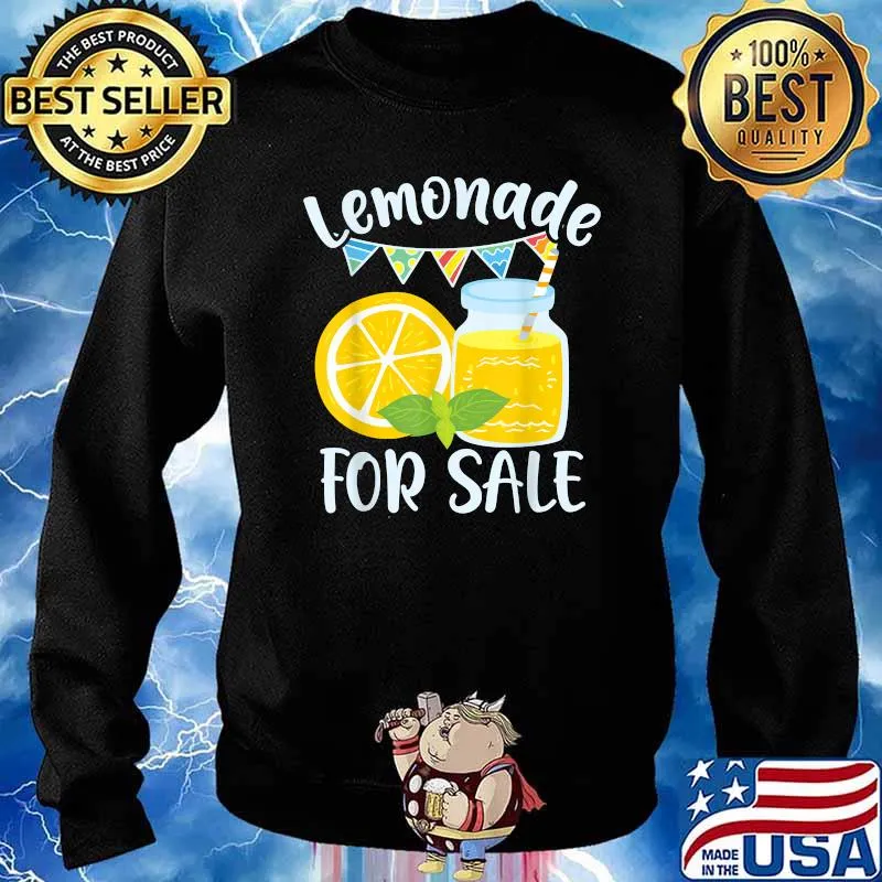 Lemonade For Sale Cute Lemonade Stand Shirt Sweater