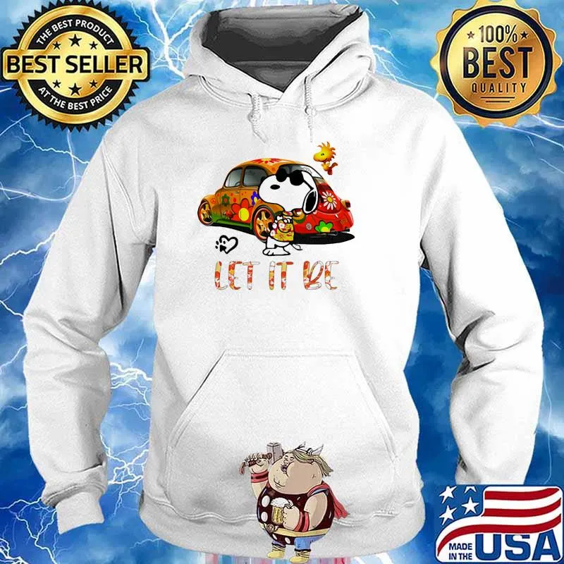 Let it be snoopy summer vacation s Hoodie