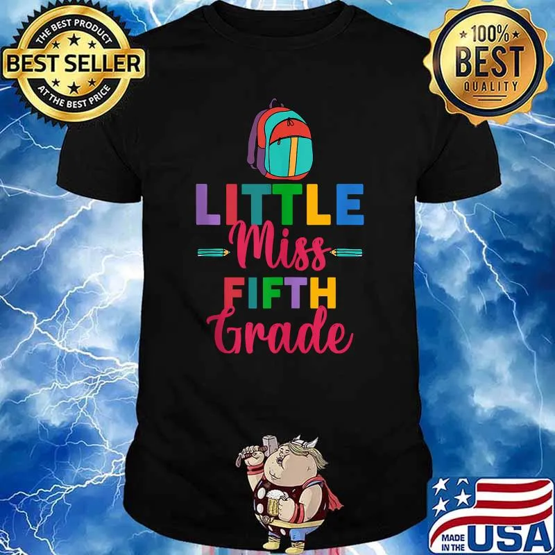 Little Miss Fifth Grade T-Shirt