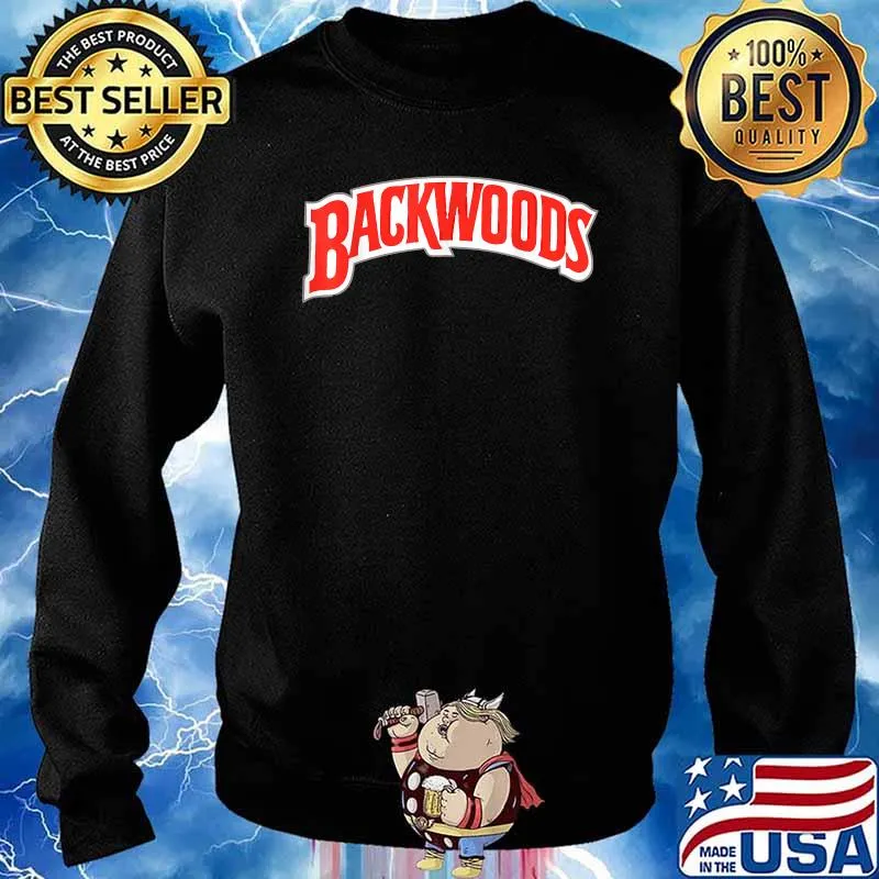 Logo Backwoods Cigarret cuba s Sweater