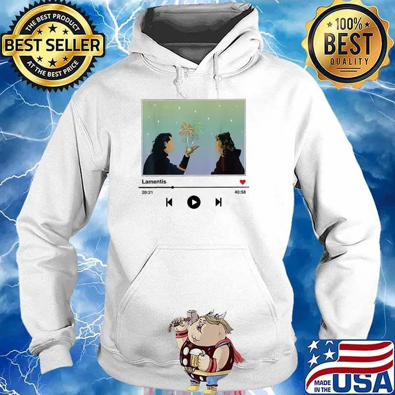 Loki and Sylvie Firework Scene T-Shirt Hoodie