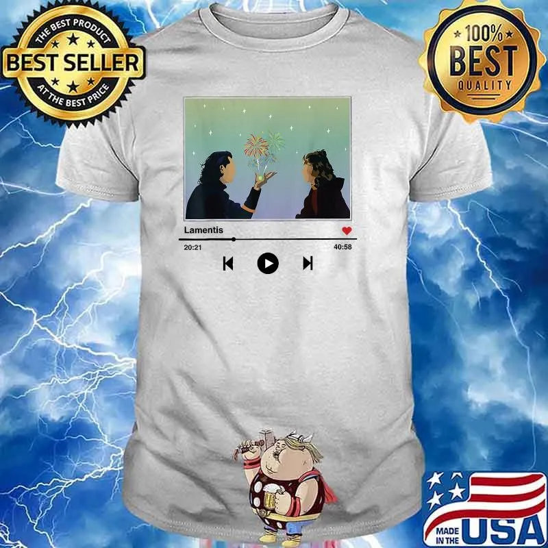 Loki and Sylvie Firework Scene T-Shirt