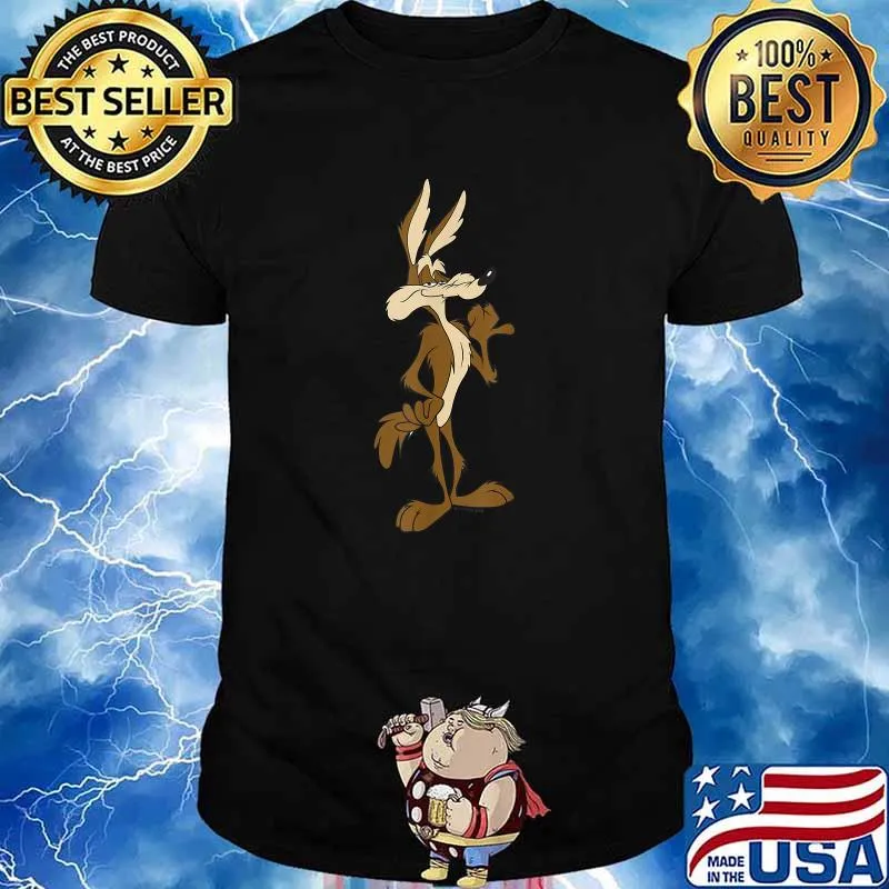 Looney Tunes Wile E. Coyote Confident Stance Shirt