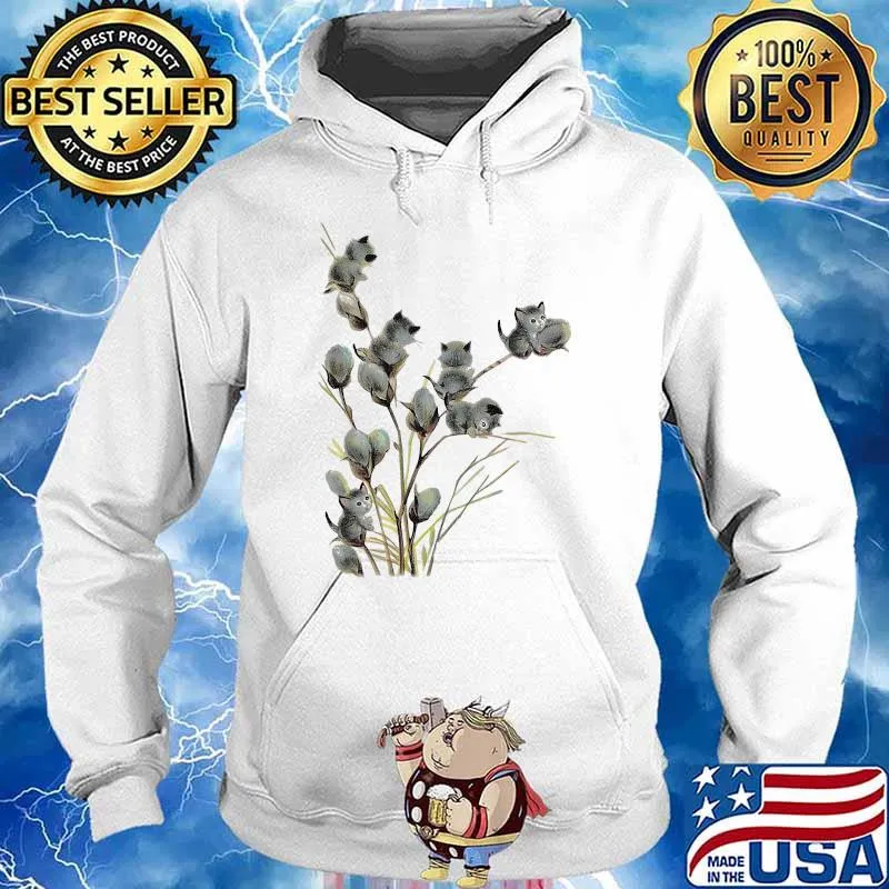 Love cats flower s Hoodie