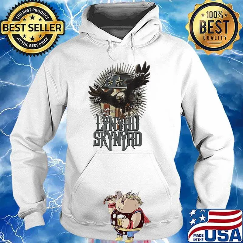 Lynyrds Skynyrds Art Music Legend Vintage Eagle T-Shirt Hoodie