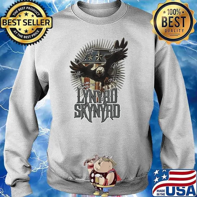 Lynyrds Skynyrds Art Music Legend Vintage Eagle T-Shirt Sweater