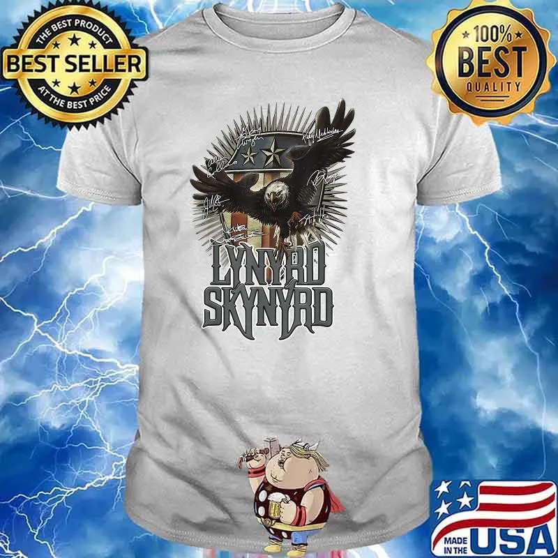 Lynyrds Skynyrds Art Music Legend Vintage Eagle T-Shirt