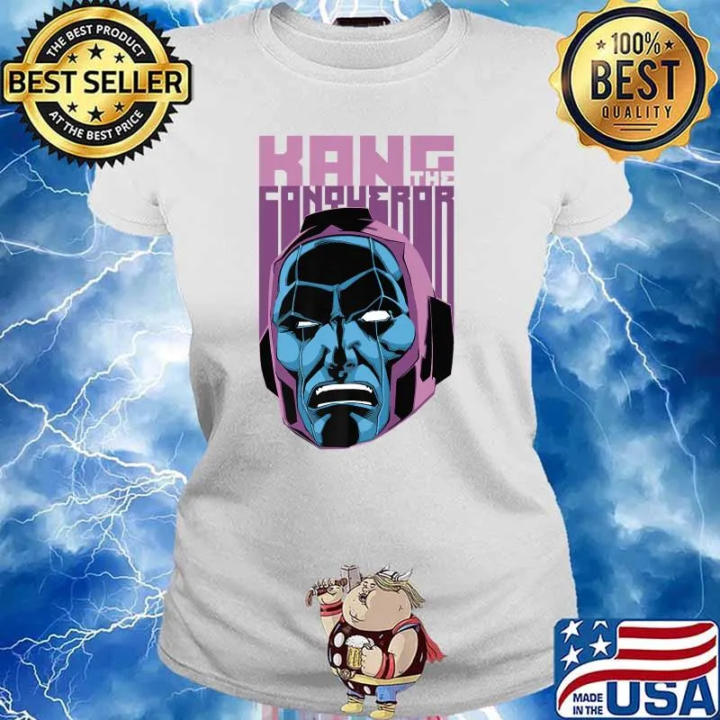 Marvel Kang The Conqueror Big Face T-Shirt Ladies tee