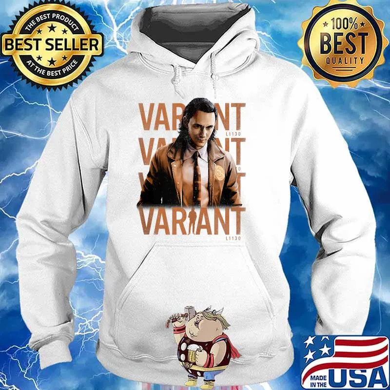 Marvel Loki Variant Word Stack T-Shirt Hoodie