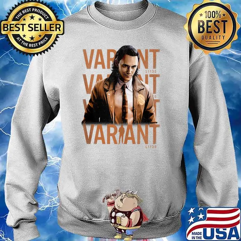 Marvel Loki Variant Word Stack T-Shirt Sweater