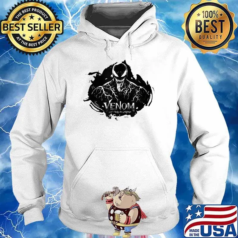 Marvel Venom Let There Be Carnage Dark Circle T-Shirt Hoodie