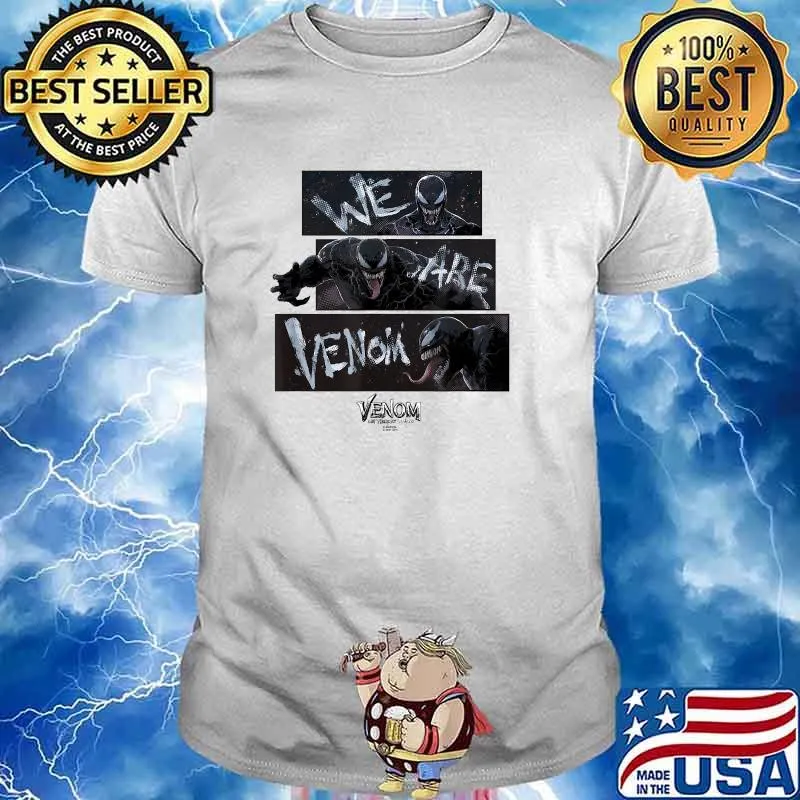 Marvel Venom Let There Be Carnage We Are Venom Panels T-Shirt
