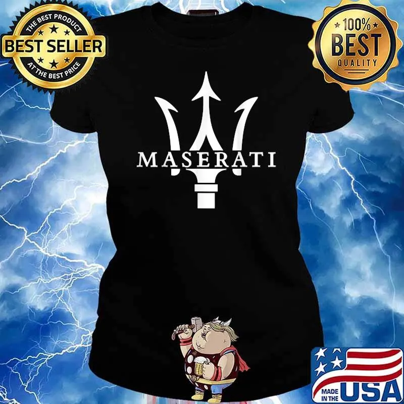 Maseratis Logo Shirt Ladies tee