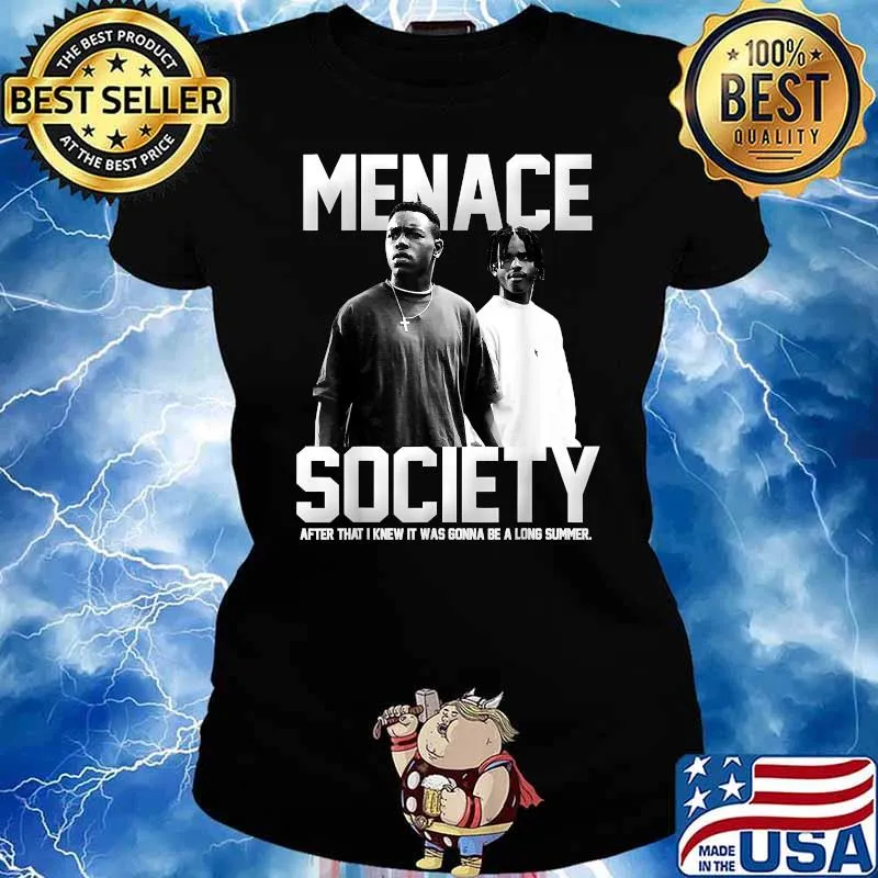 Menace II Society After That I Knew It Was Gonna Be Long Summer T-Shirt Ladies tee