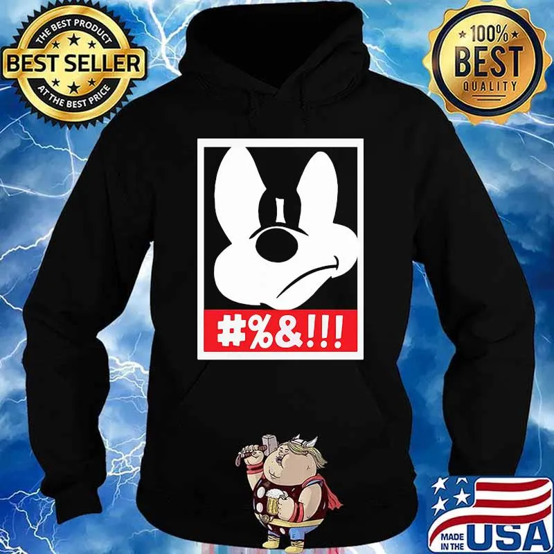 Mickey mouse angry face s Hoodie