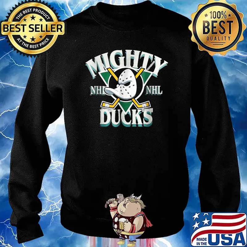 Mightys Ducks Of Anaheim Cosplay Hockey Holiday T-Shirt Sweater