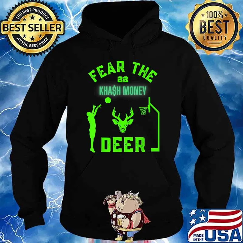 Milwaukee Basketball Fear The Deer Shirt Hoodie